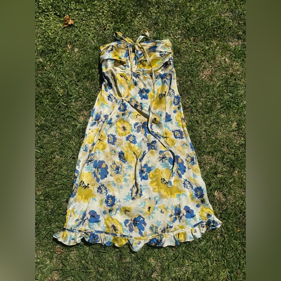 Betsey Johnson Dresses & Skirts - Y2K Vintage Betsey Johnson Silk Sun Dress